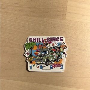 Brandy Melville vintage Colorful Graphic sticker